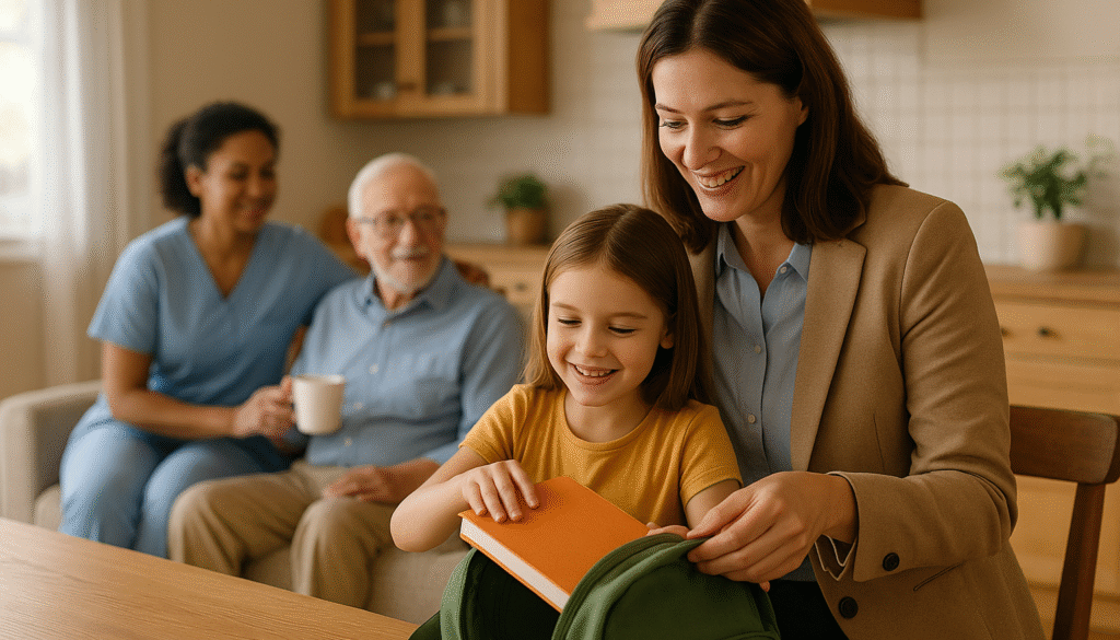 back-to-school elder care